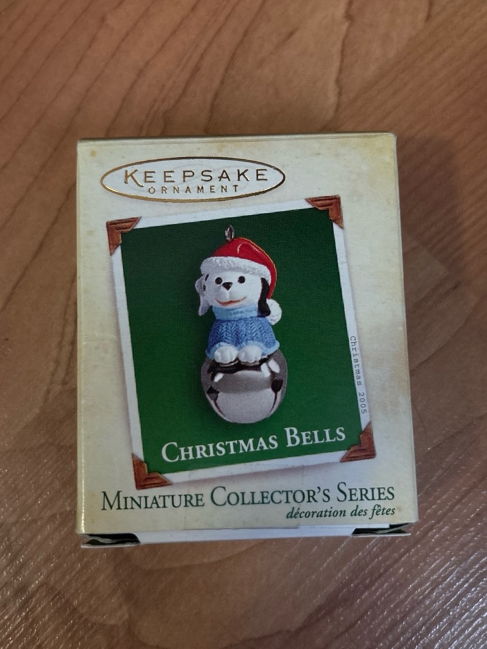 Hallmark Christmas Bells Ornament - Red, Blue, White, Silver